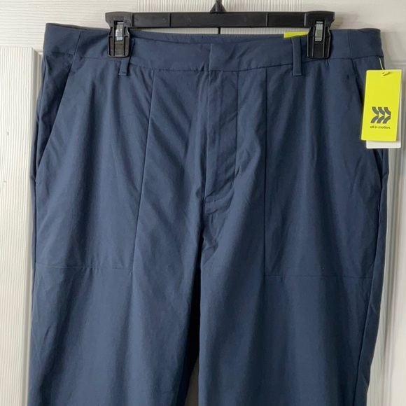 All In Motion Mens Commuter Pants Navy Blue Various Sizes - Picture 3 of 13